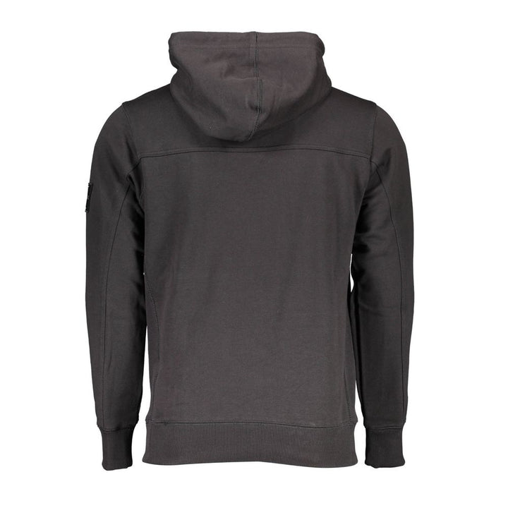 Calvin Klein Black Cotton Men Sweatshirt