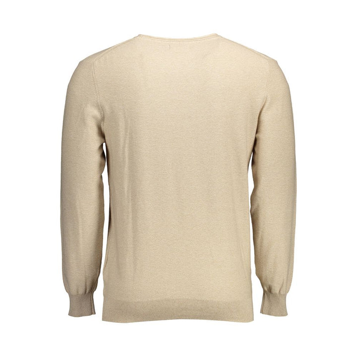 Gant Beige Cotton Men Sweater