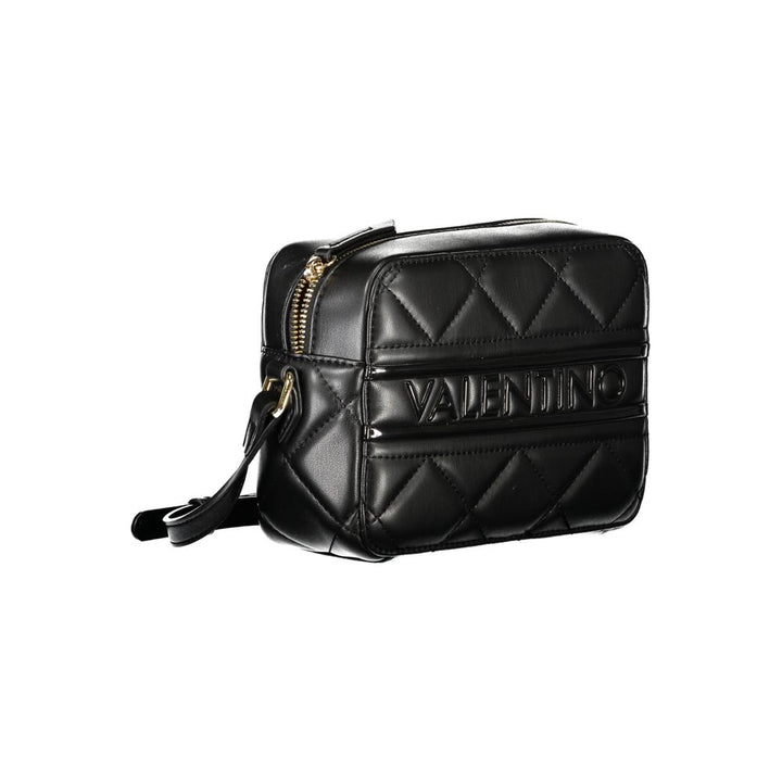 Mario Valentino Black Polyurethane Women Shoulder Bag