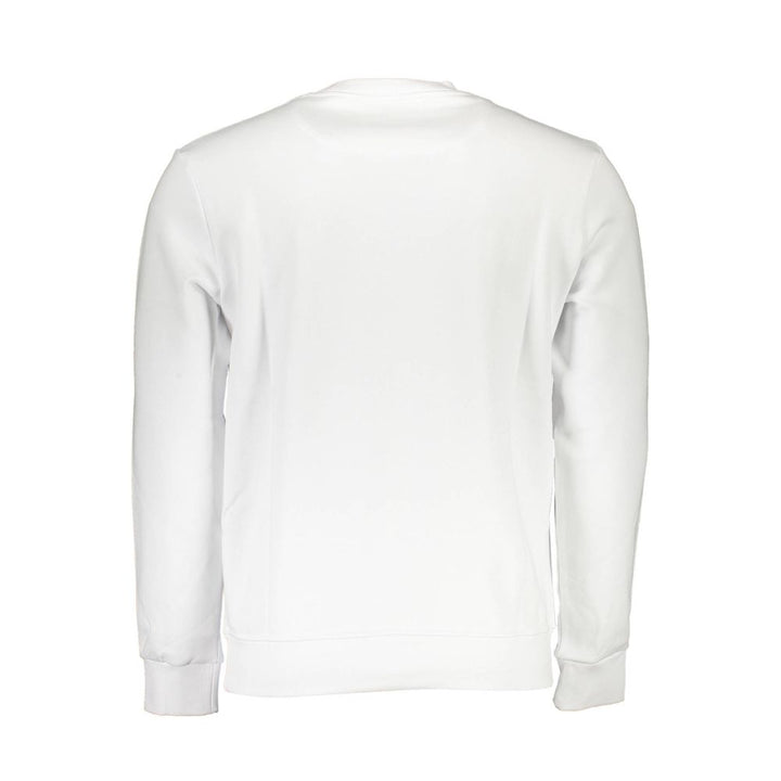 North Sails White Cotton Men Sweatshirt