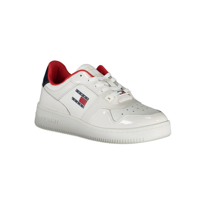 Tommy Hilfiger Bianco Leather Women Sneaker