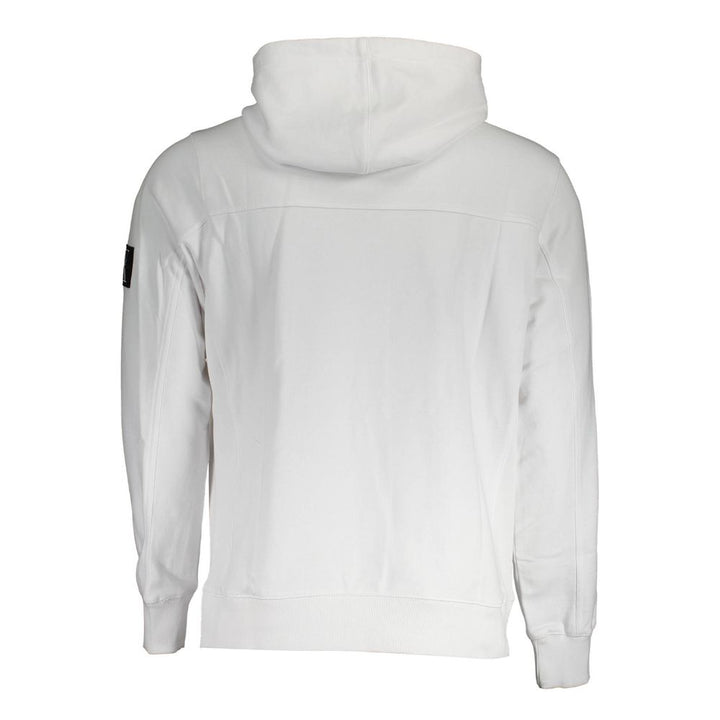 Calvin Klein Bianco Cotton Men Sweatshirt