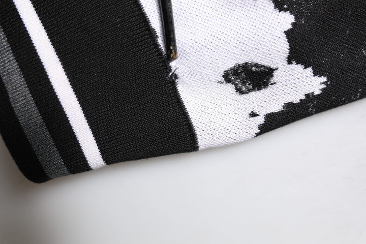 Dolce & Gabbana Multicolor Logo Crew Neck Pullover Sweater