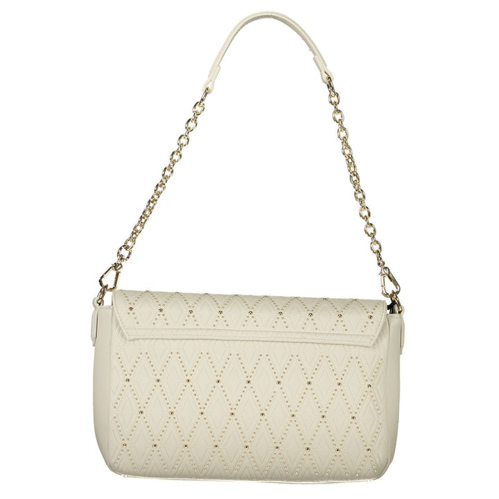 Mario Valentino White Polyurethane Women's Shoulder Bag