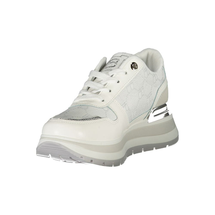 Laura Biagiotti White Polyurethane Women Sneaker