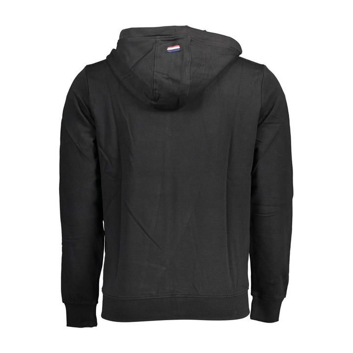 U.S. POLO ASSN. Black Cotton Men's Hoodie