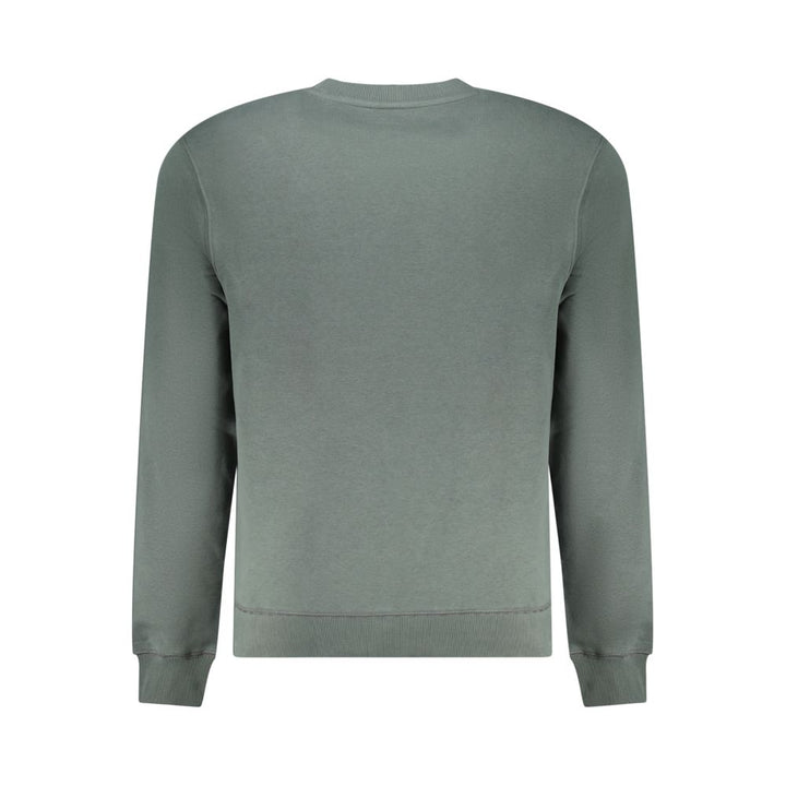 Napapijri Verde Cotton Men Sweatshirt