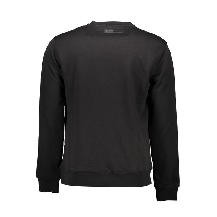Plein Sport Black Cotton Men's Sweatshirt