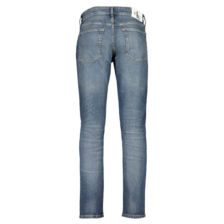 Calvin Klein Blue Cotton Men's Jeans