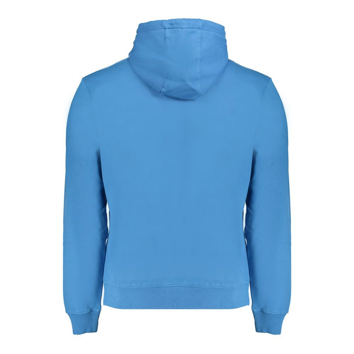 Napapijri Blue Cotton Men Sweatshirt