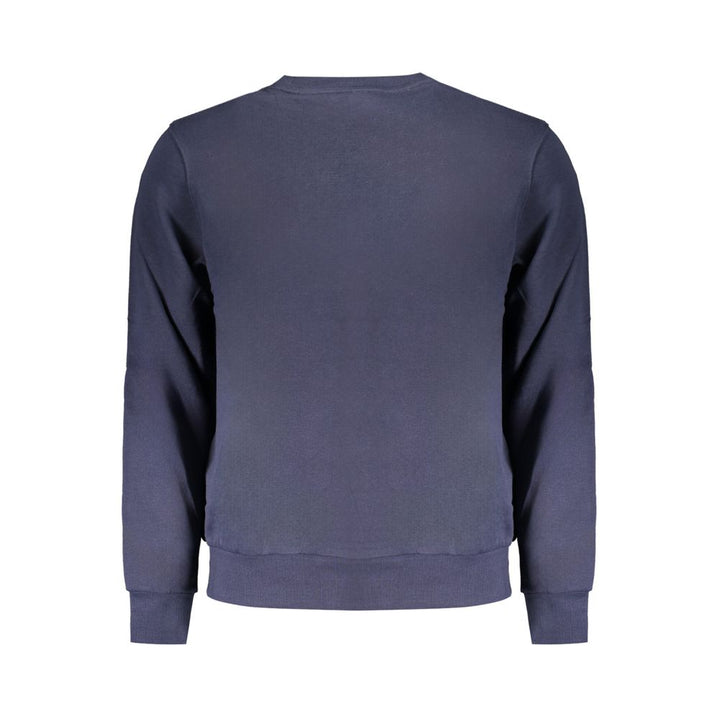 North Sails Blue Cotton Men Sweater