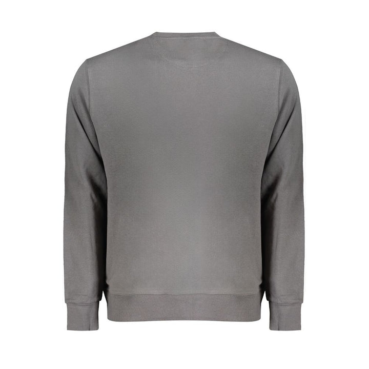 North Sails Grigio Cotton Men Sweatshirt