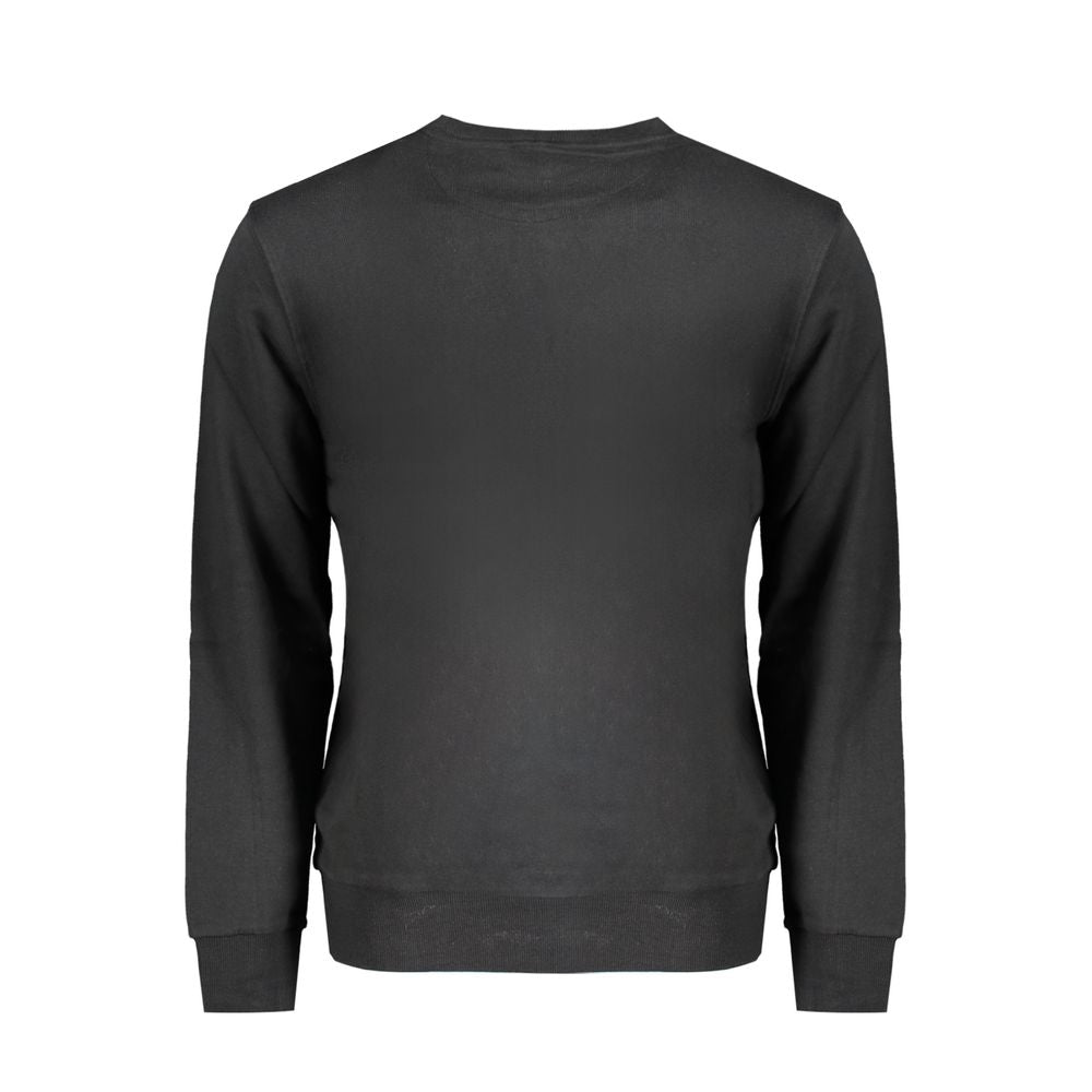 North Sails Black Cotton Men's Sweatshirt