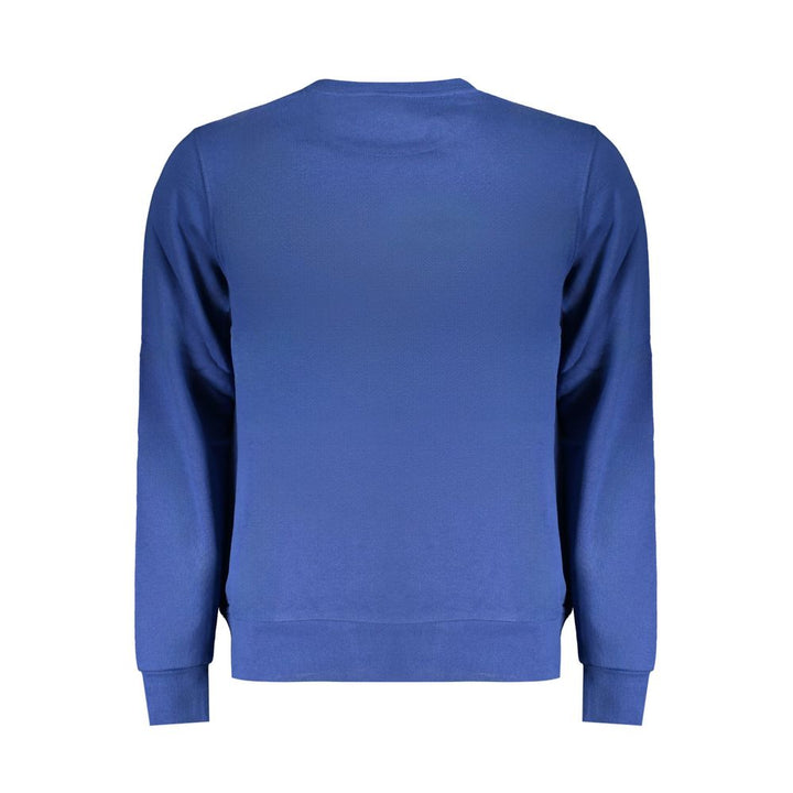 North Sails Blue Cotton Men Sweater