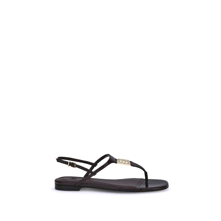 Fendi Multicolor Calf Leather Bos Taurus Sandals