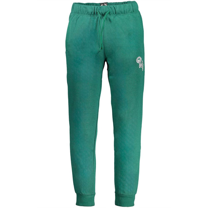 Gianmarco Venturi Verde Cotton Men's Sweatpants