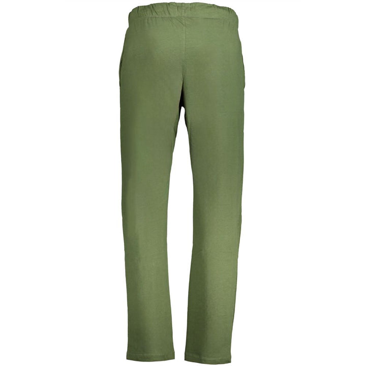 Gianmarco Venturi Verde Cotton Men's Track Pant