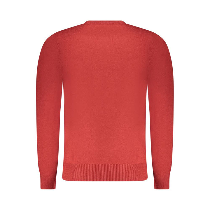 Rifle Red Wool Men Sweater