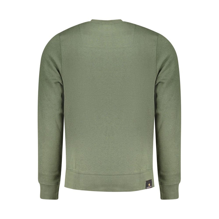 Accademia Militare Verde Cotton Men Sweatshirt