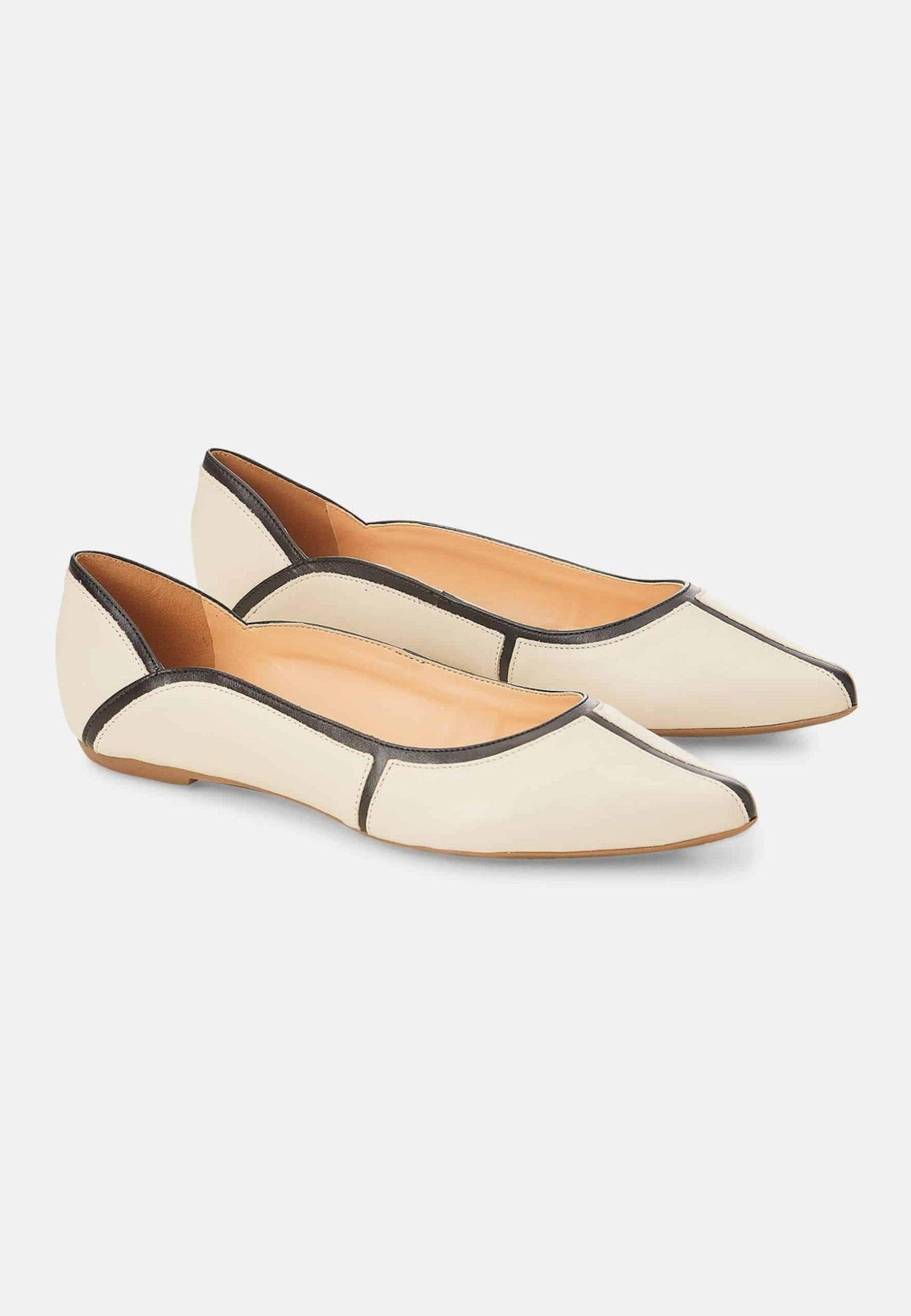 Mangará Atelier Beige Pitanga Women'S Ballerinas