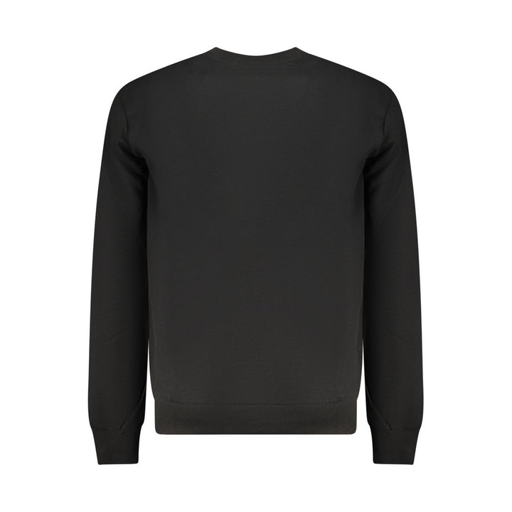 Fila Black Organic Cotton Men Sweatshirt